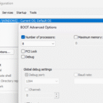 change number of processes in laptop”